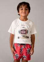 Mayoral tricou baieti de vara interactiv cu robot 5-10 ani Nata
