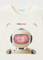Mayoral tricou baieti de vara interactiv cu robot 5-10 ani Nata