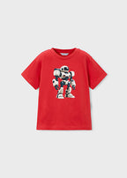 Mayoral tricou baieti de vara 5-10 ani Tomate cu robot