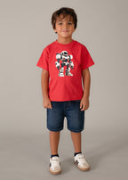 Mayoral tricou baieti de vara 5-10 ani Tomate cu robot