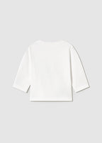 Mayoral tricou cu maneca lunga 0-18 luni Alb cu ursulet