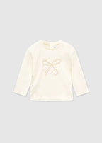 Mayoral tricou fete basic cu fundita 12-48 luni Macchiato
