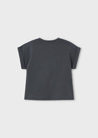 Mayoral tricou fete cu cu inima 5-10 ani Antracit