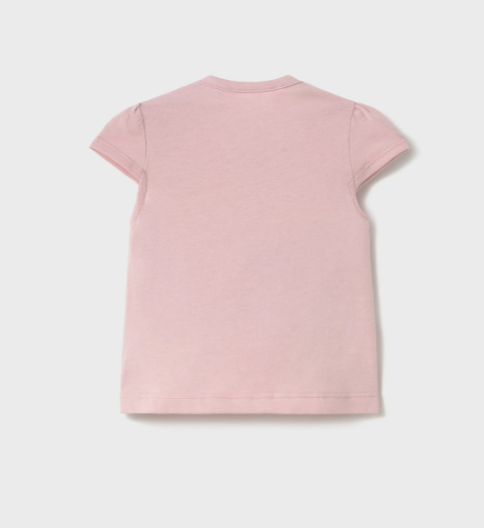 Mayoral tricou fete cu desen 0-18 luni Roz baby