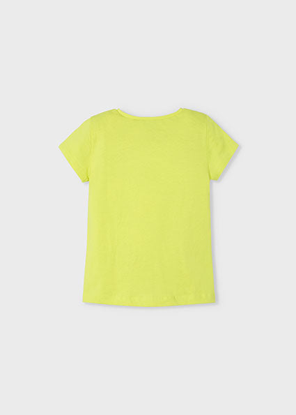 Mayoral tricou fete cu imprimeu 2-10 ani Citron