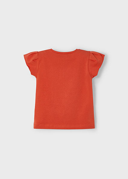 Mayoral tricou fete cu imprimeu 2-10 ani Paprika Imagine secundară a produsului