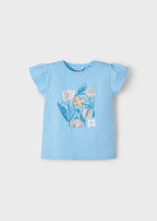 Mayoral tricou fete cu imprimeu 5-10 ani Sky