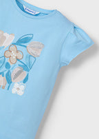 Mayoral tricou fete cu imprimeu 5-10 ani Sky