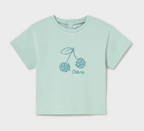 Mayoral tricou fete cu imprimeu cireasa 12-48 luni Lago