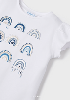 Mayoral tricou fete cu menca scurta 2-9 ani