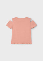 Mayoral tricou fete cu nervuri  5-10 ani Somon