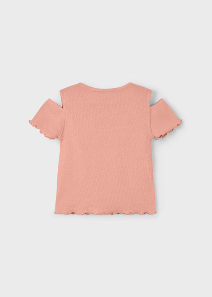 Mayoral tricou fete cu nervuri  5-10 ani Somon