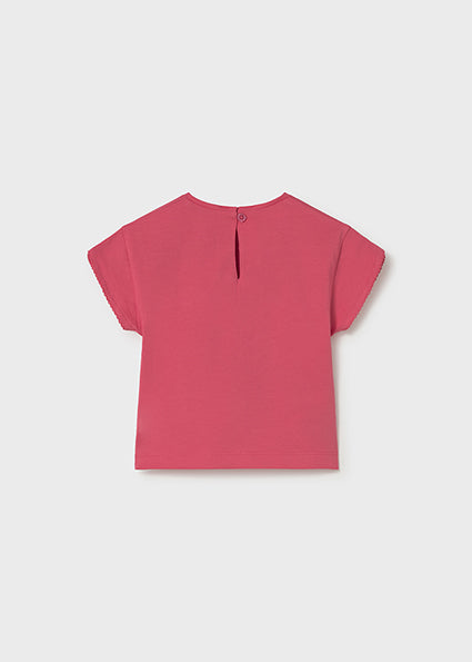Mayoral tricou fete de vara cu imprimeu 12-48 luni Hibisco cu fructe Imagine secundară a produsului