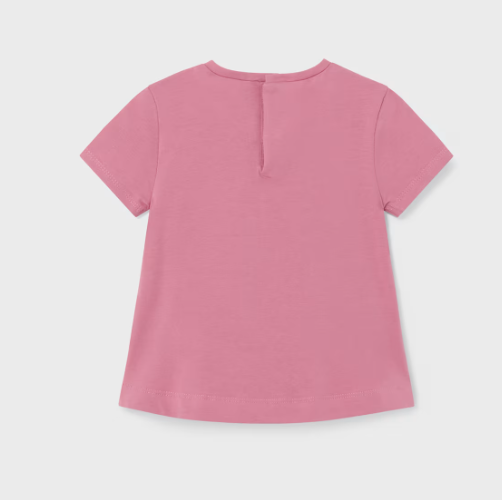 Mayoral tricou fete imprimat 12-36 luni Hibiscus flori-catei Imagine secundară a produsului