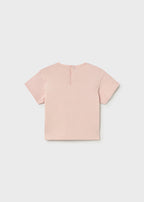 Mayoral tricou fete maneca scurta basic 12-48 luni Peonia - Cherie