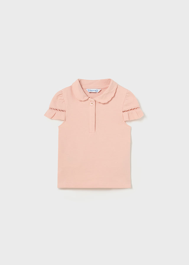 Mayoral tricou fete maneca scurta12-36 luni Nude 1191-012