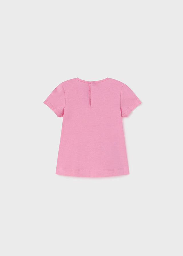 Mayoral tricou fete maneca scurta12-36 luni Rozaliu