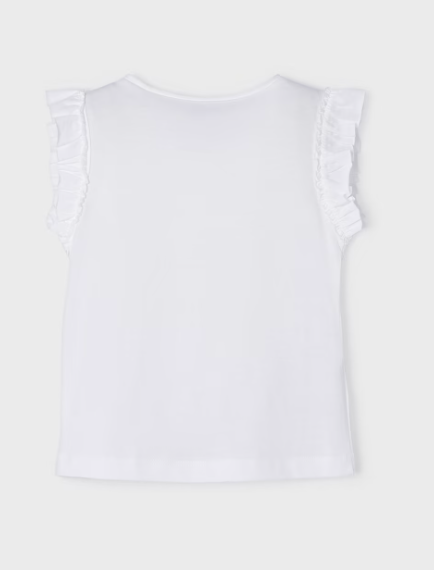 Mayoral tricou fete tip maiou 2-9 ani, Alb Imagine secundară a produsului