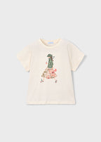 Mayoral tricou fete de vara cu imprimeu 5-10 ani Naut