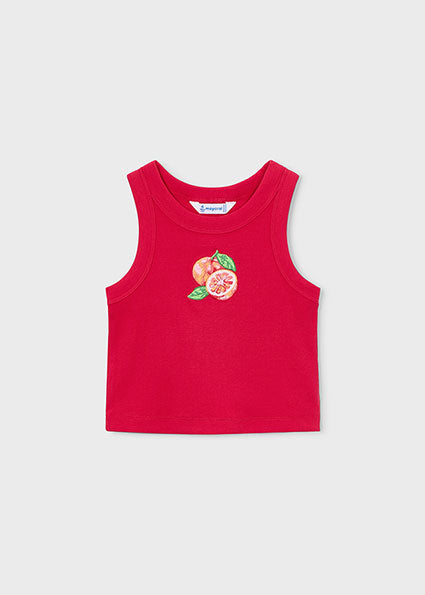 Mayoral tricou fete de vara tip maieu 5-10 ani Persimon Imagine principală a produsului
