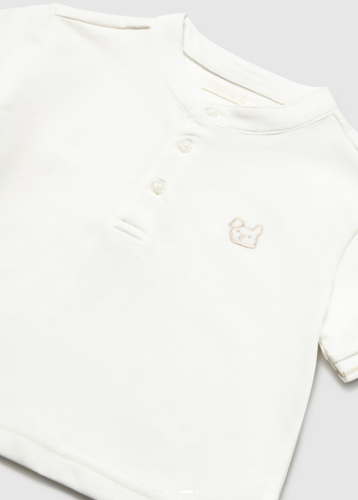 Mayoral tricou baieti tip polo cu guler 12-48 luni Nata