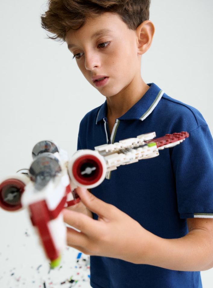Mayoral tricou baieti tip polo 8-12 ani Albastru ocean