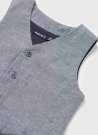 Mayoral vesta baieti ceremonie 12-36 luni Mix bleumarin