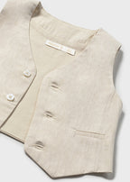 Mayoral vesta baieti eleganta 12-48 Ecru