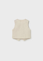 Mayoral vesta baieti eleganta 12-48 Ecru