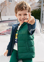 Mayoral vesta baieti matlasata reversibila 4-9 ani Navy Blue