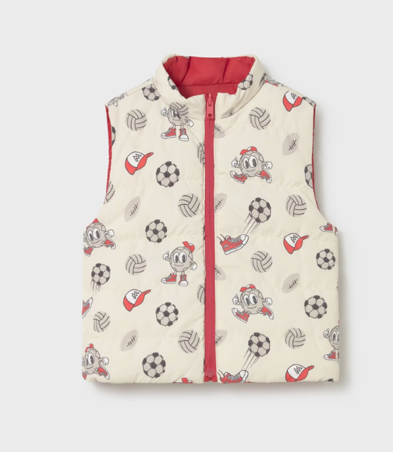 Mayoral vasta baieti reversibila 6-48 Tomate cu minge fotbal