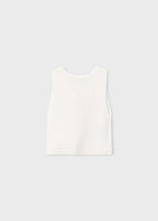 Mayoral vesta fete din tricot 5-10 ani Ecru