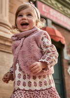 Mayoral vesta fetite blanita 12-36 luni Petal