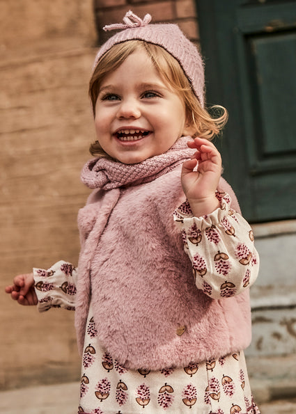 Mayoral vesta fetite blanita 12-36 luni Petal