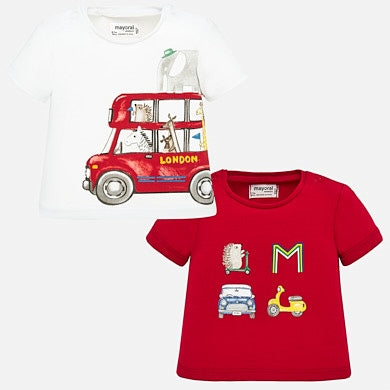Mayoral bluza baieti cu maneca scurta pentru 0-9 luni, 01