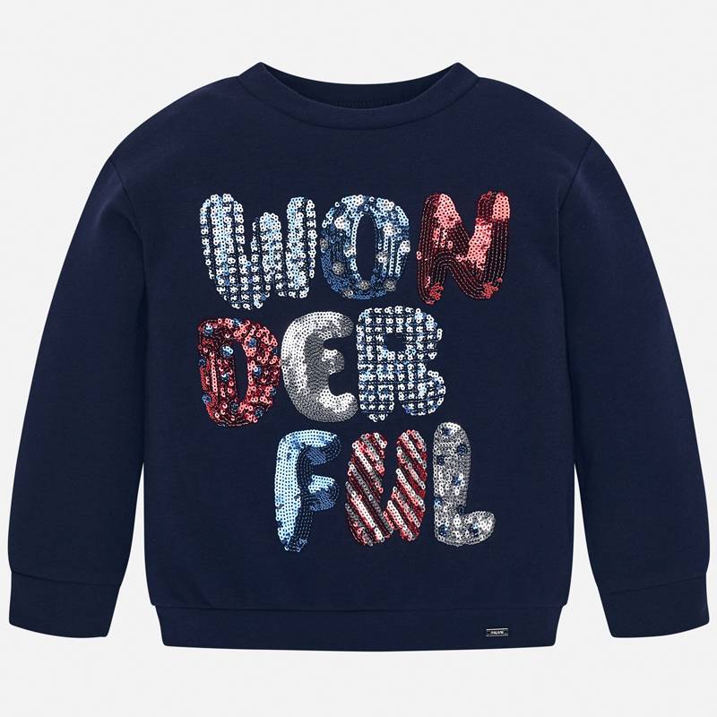 Mayoral bluza fete cu maneca lunga si imprimeu pentru 3-9 ani 01 Imagine principală a produsului