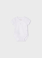 Mayoral body baieti maneca scurta 0-18 luni, Alb 1707-095 01