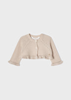 Mayoral bolero fete tricot 0-18 luni, Champan 2393-080 01