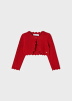 Mayoral bolero fete tricot 12-36 luni, Rosu
