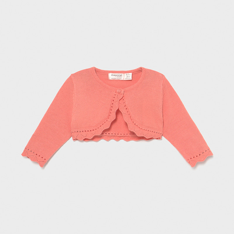Mayoral bolero fetite tricot Ecofriends 0-18 luni,01