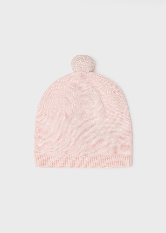Mayoral caciula fete tricot 0-18 luni, Baby pink 9438-091 01 Imagine principală a produsului