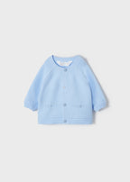 Mayoral cardigan baieti 0-18 luni, Sky 1347-018 01