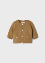 Mayoral cardigan baieti 0-18 luni, Toffee 01