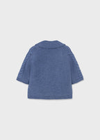 Mayoral cardigan baieti tricot cu blanita 0-18 luni