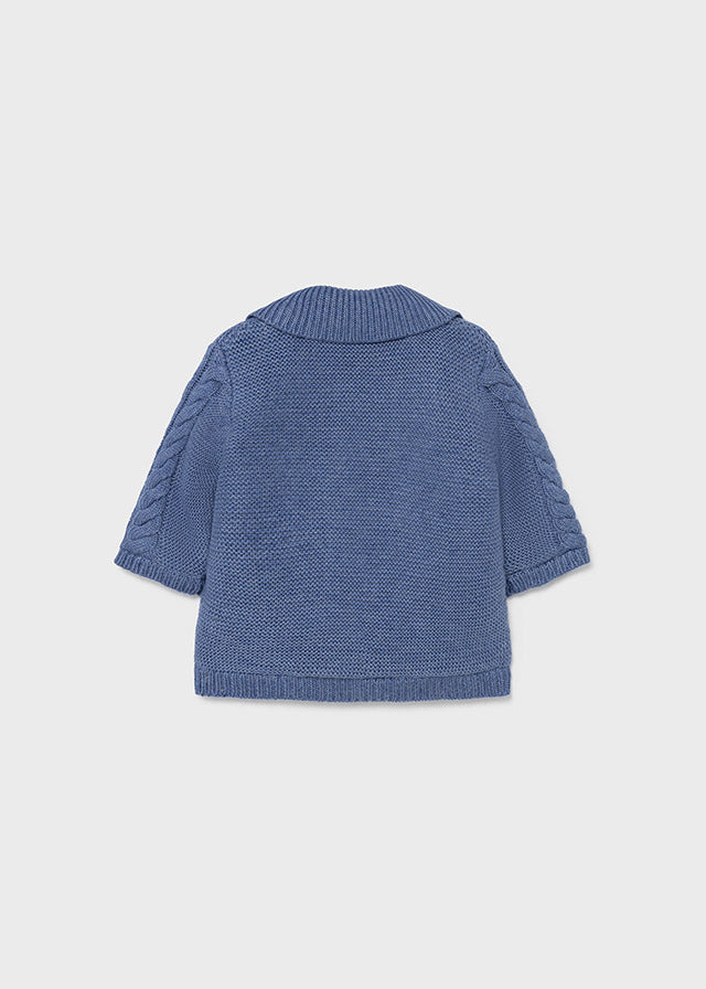 Mayoral cardigan baieti tricot cu blanita 0-18 luni