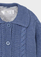 Mayoral cardigan baieti tricot cu blanita 0-18 luni