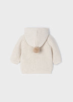 Mayoral cardigan baieti tricot cu gluga 0-18 luni