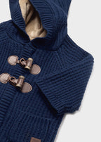 Mayoral cardigan baieti tricot cu gluga 0-18 luni