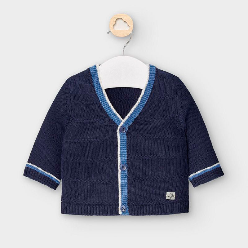 Mayoral cardigan baieti tricotat  01