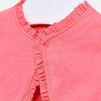 Mayoral cardigan fete scurt cu volanase 12-36 luni Coral 1412-079.03